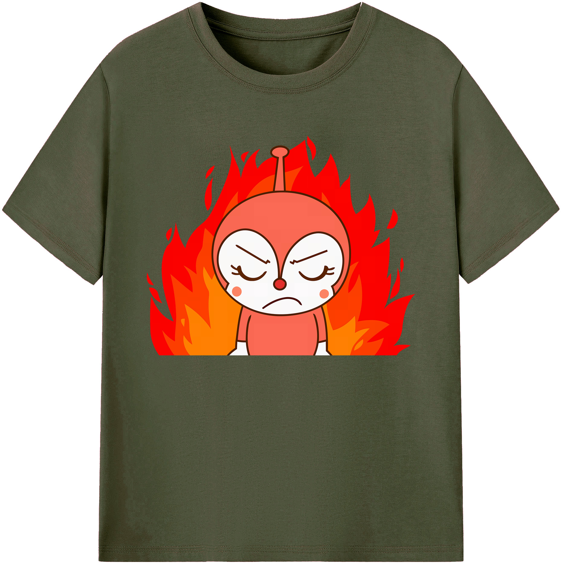 （画像用） アンパンマン Anpanman 綿100％ メンズ半袖Tシャツ｜肌触りやわらか＆通気性